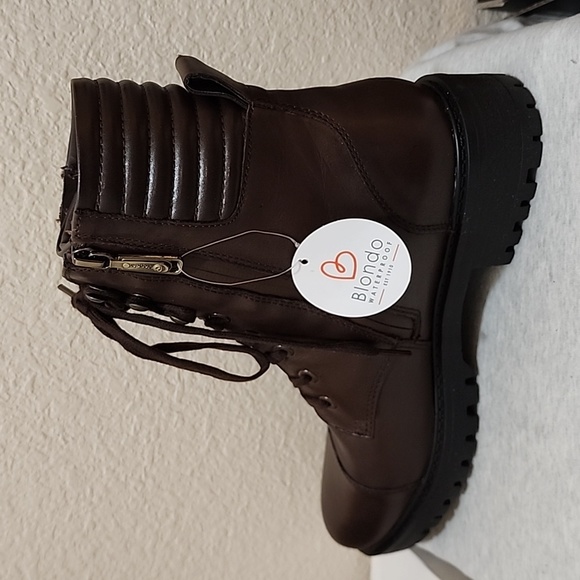 BLONDO NWT MADY Waterproof Lace-up Boot Sz 9 - Picture 2 of 12